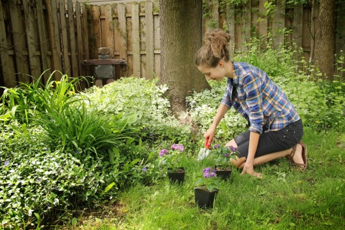Garden tools and soil preparation in Kilburn